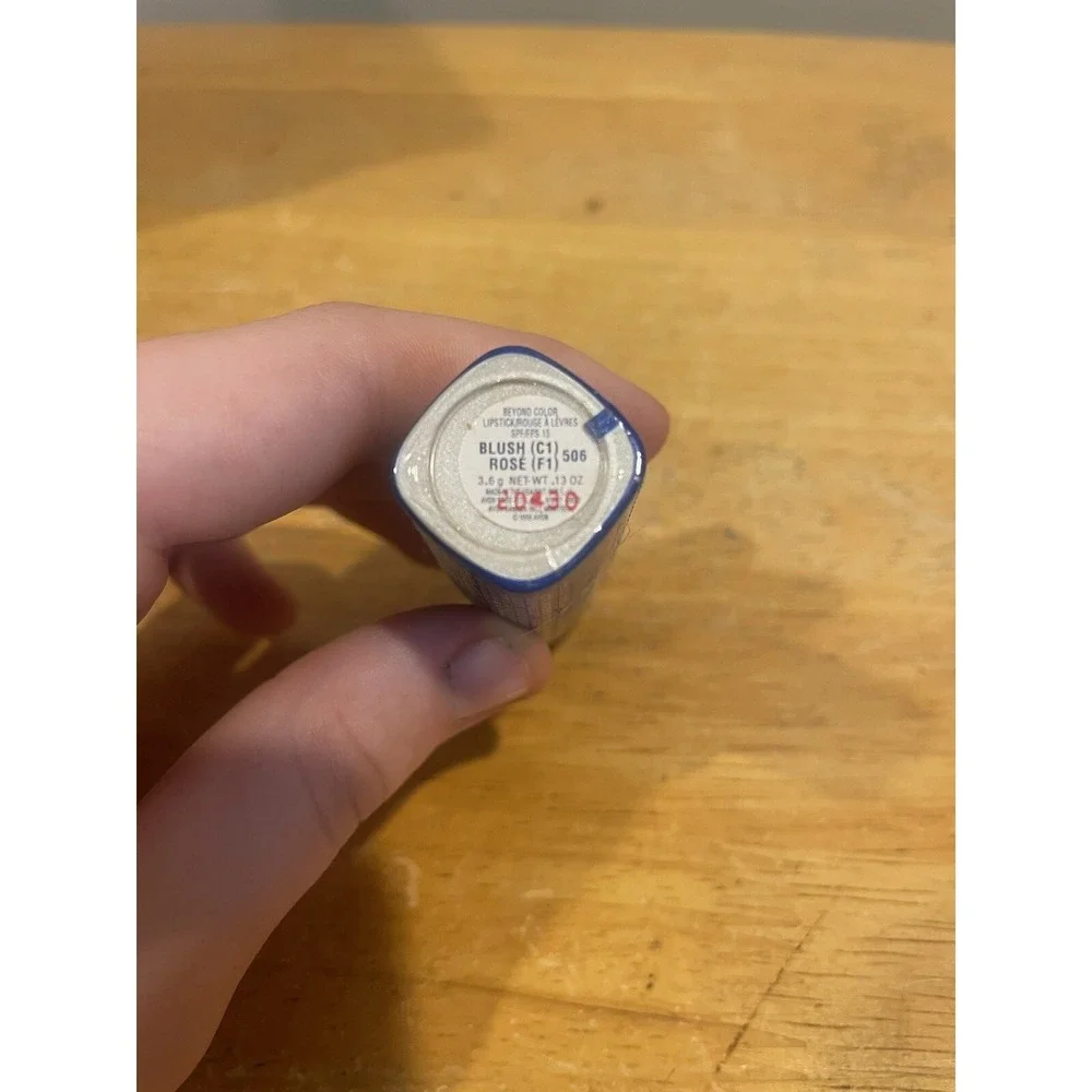 New Avon 2000 Let's Talk Beyond Color Triple‎ Benefit Lipstick .13oz Blush